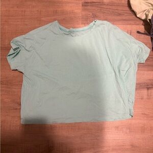 lululemon athletica Light Green Short Sleeve Tee